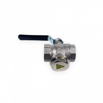 Kugelhahn mit integriertem Schmutzfänger und Magnet - Superfilter M -