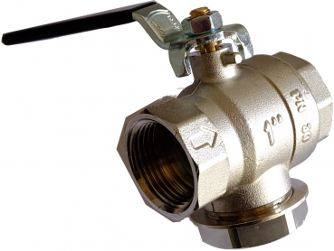 Kugelhahn mit integriertem Schmutzfänger und Magnet - Superfilter M -