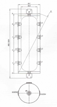 Tesy 51l Pufferspeicher hydraulische Weiche