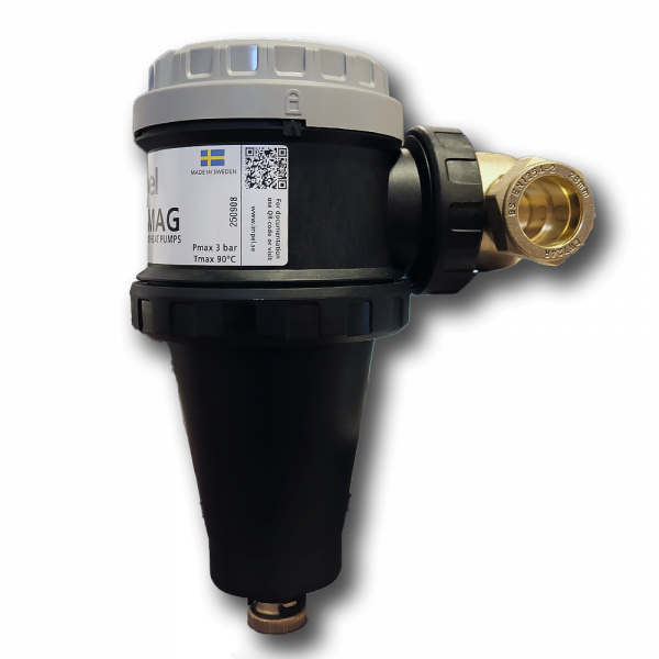 Mit 28-mm-Quetschverschraubung (compression fitting)